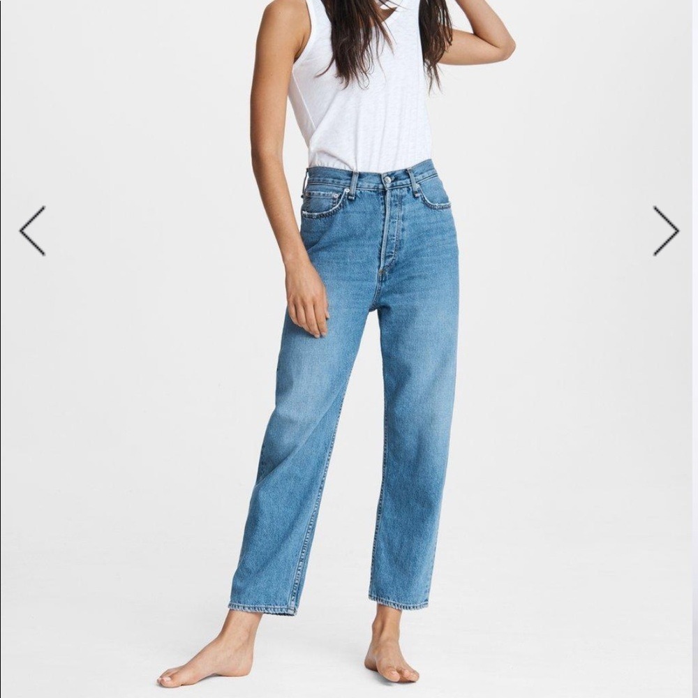 ⛱️rag & bone - 90's High Rise Straight Jeans - 32
